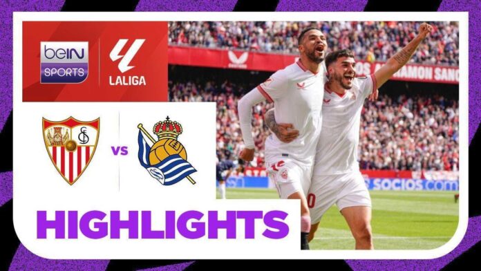 Sevilla Vs Real Sociedad La Liga Match