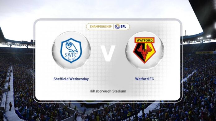 Sheffield Wednesday Vs Watford Match At Hillsborough Stadium