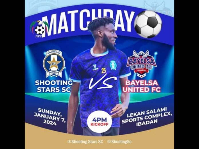 Shooting Stars Vs Bayelsa United Football Match