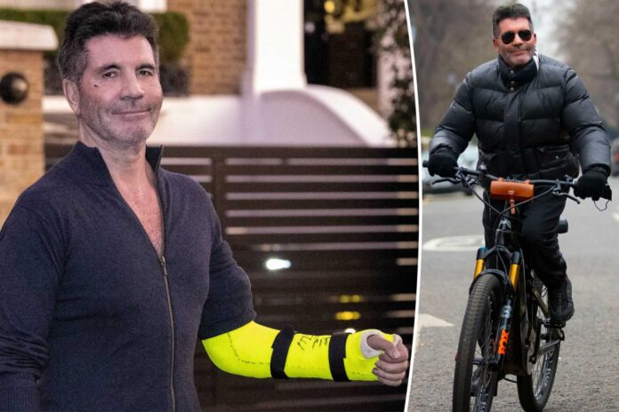 Simon Cowell Electric Bike Accident