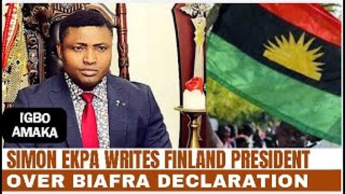 Simon Ekpa Biafra Declaration