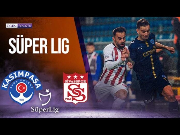 Sivasspor Vs Kasımpaşa Turkish Super Lig Match