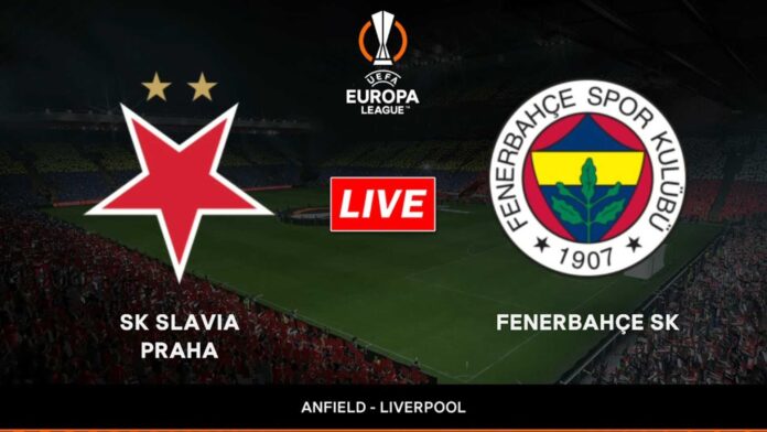 Slavia Prague Vs Fenerbahçe Uefa Europa League Match