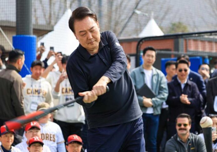 South Korean President Yoon Suk Yeol Golf Practice