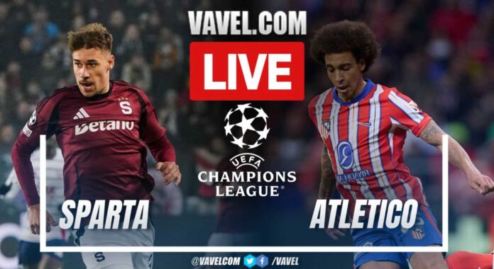 Sparta Prague Vs Atletico Madrid Champions League Match