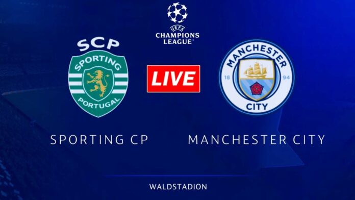 Sporting Cp Vs Manchester City Champions League Match