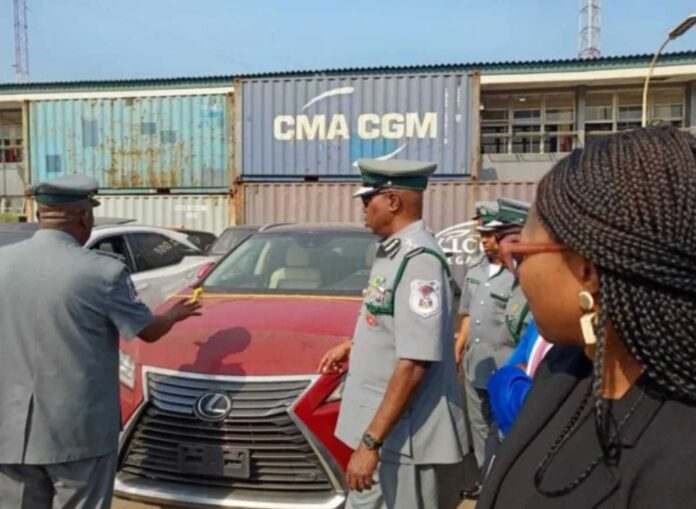 Stolen Cars Handed Over To Canadian Government