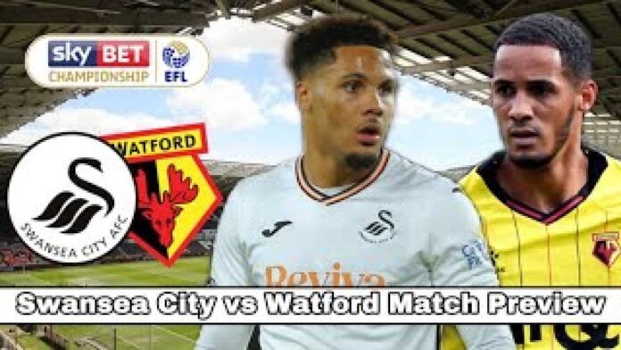 Swansea City Vs Watford Championship Match