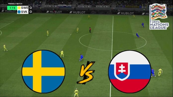 Sweden Vs Slovakia Uefa Nations League Match