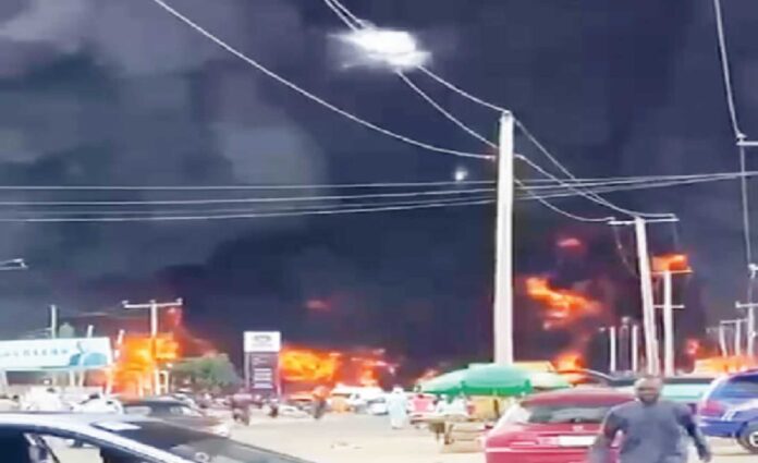 Tanker Spill Fuel On Bauchi Road Jos Plateau