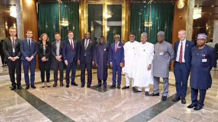 Tinubu And Uk Foreign Secretary David Lammy Meeting