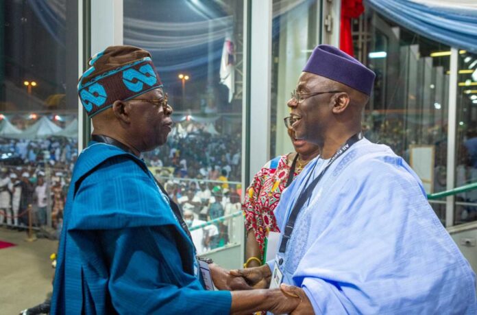 Tinubu Celebrating Tunde Bakare 70th Birthday