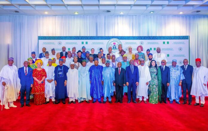 Tinubu Swearing In New Ministers At State House Abuja