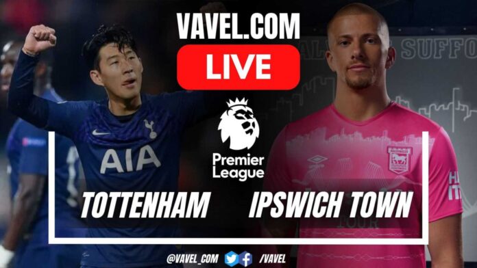 Tottenham Hotspur Vs Ipswich Town Premier League Match