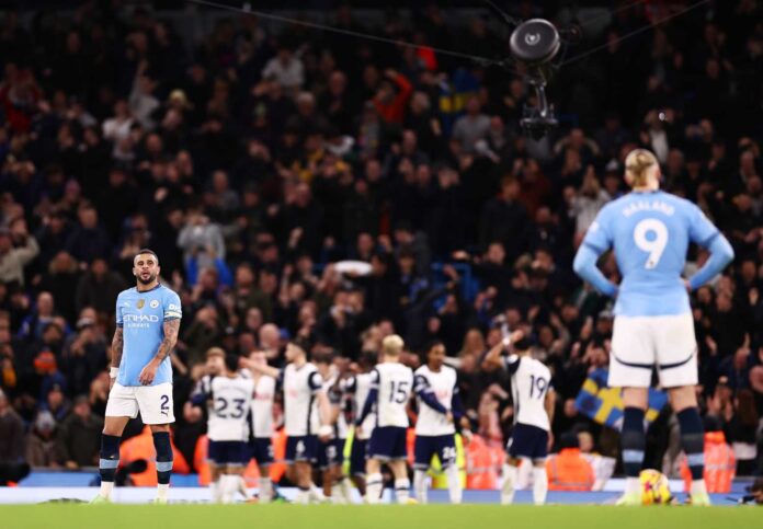 Tottenham Hotspur Vs Manchester City Premier League Match