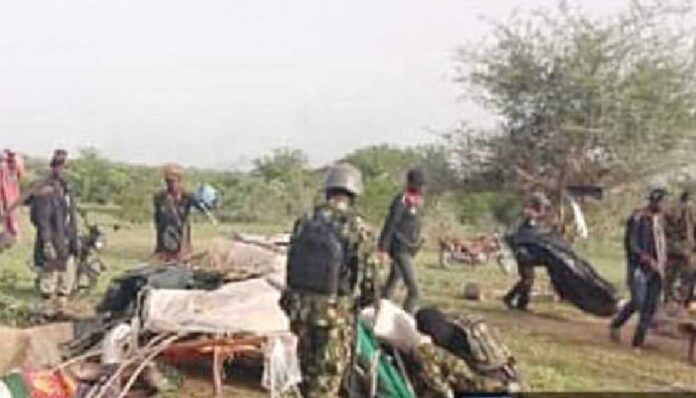 Troops Killing Bandits In Plateau Nigeria