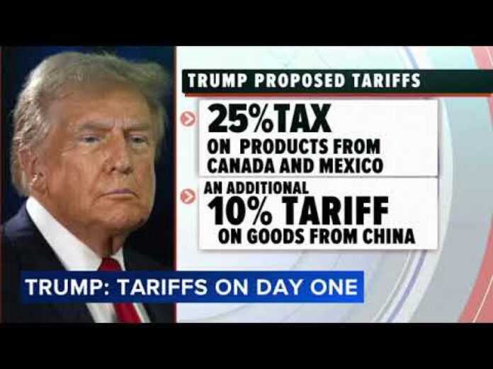 Trump Tariffs Mexico Canada China