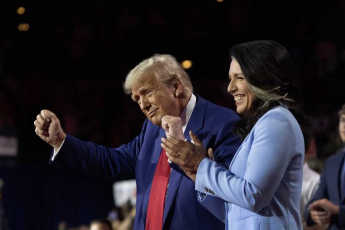 Tulsi Gabbard And Donald Trump