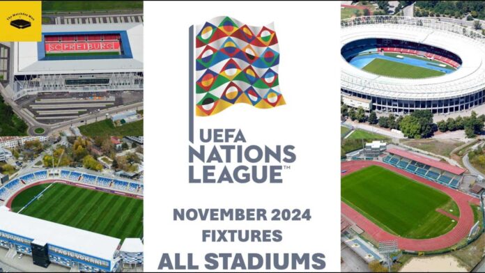 Uefa Nations League Fixtures November 2024