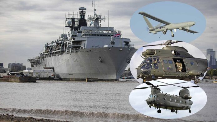 Uk Decommissioning Old Warships And Helicopters