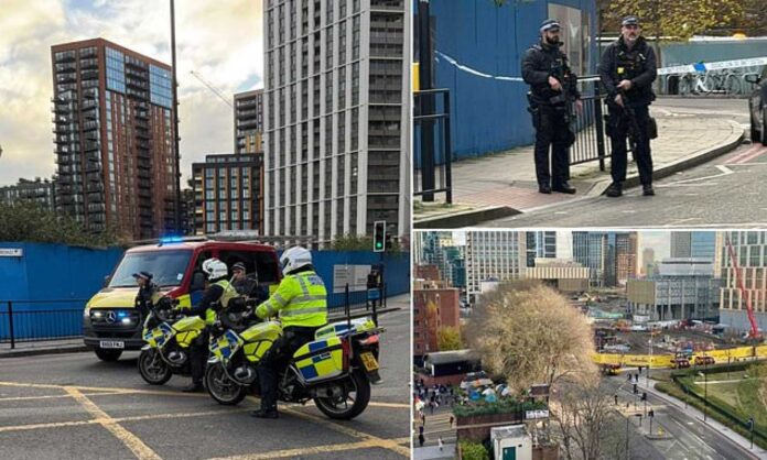 Uk Police Controlled Explosion Outside Us Embassy London