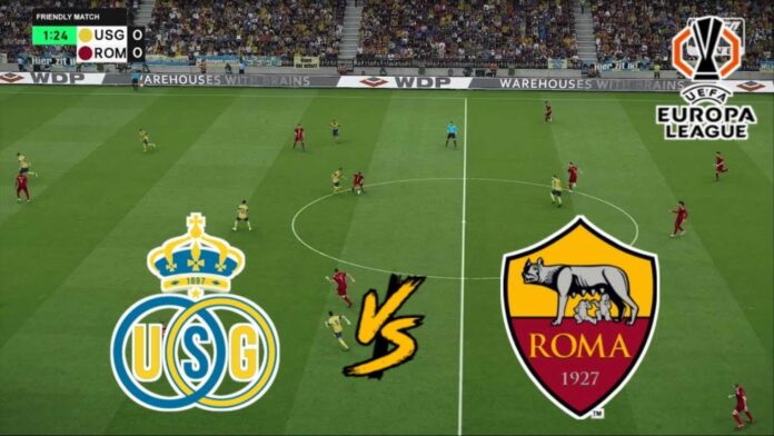 Union Saint Gilloise Vs As Roma Europa League