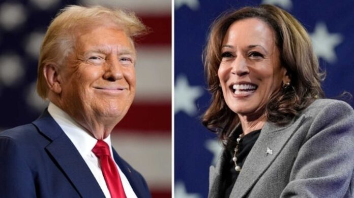 Us Presidential Election 2024 Kamala Harris Donald Trump Campaigning