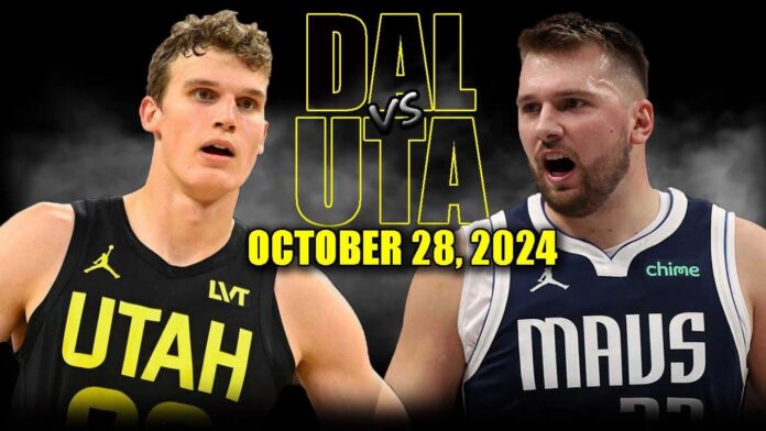 Utah Jazz Vs Dallas Mavericks Game Highlights