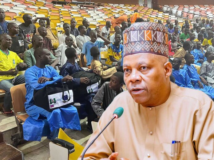 Vice President Kashim Shettima With Released Minors After Protest