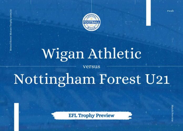 Wigan Athletic Vs Nottingham Forest U21 Efl Trophy Match