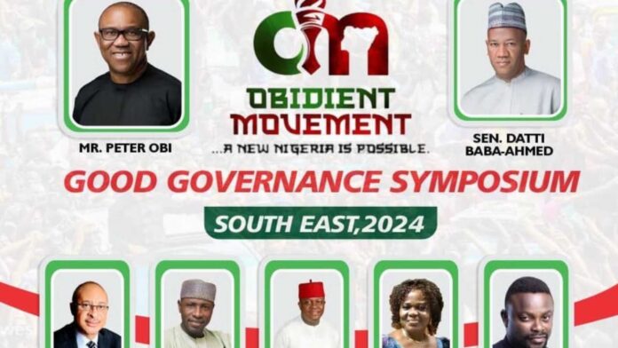 Yunusa Tanko And Peter Obi At Obidient Movement Symposium