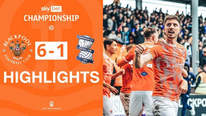 Birmingham City Vs Blackpool Match Highlights