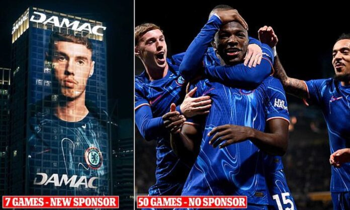 Chelsea Football Shirt Damac Sponsorship Deal