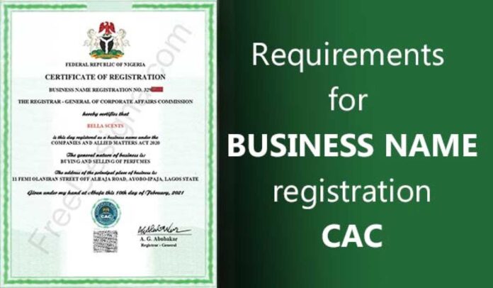 Corporate Affairs Commission Nigeria Business Registration