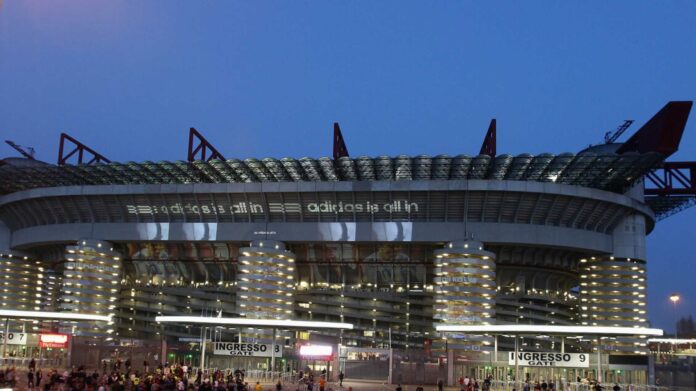 Ken Loach San Siro Stadium Protest