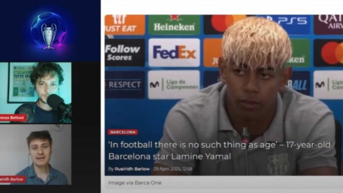 Lautaro Martinez And Lamine Yamal Press Conference