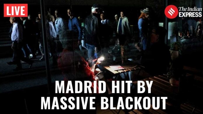 Madrid Power Outage Chaos