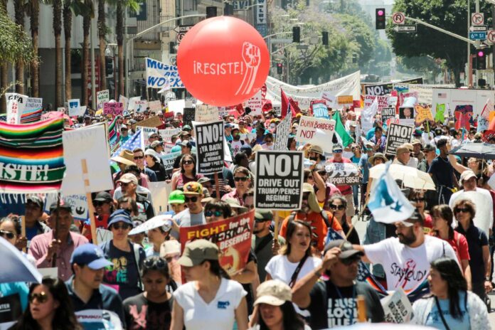May Day Protests And Celebrations In The Streets