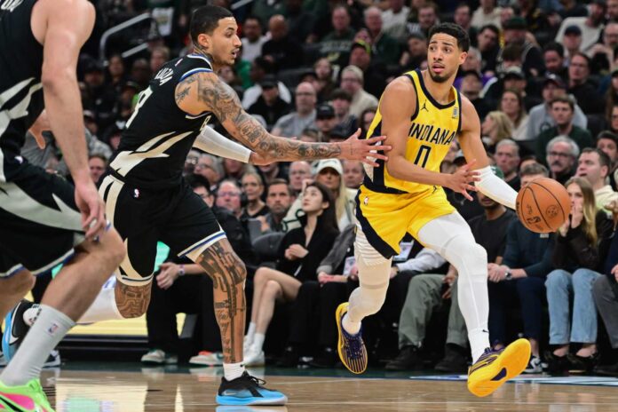 Milwaukee Bucks Vs Indiana Pacers Nba Playoff Game