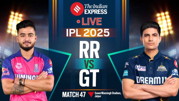 Rr Vs Gt Ipl 2025 Match Action