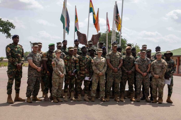 African Lion Military Exercise Participants