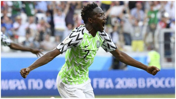 Ahmed Musa Super Eagles Football Match London