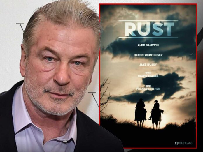 Alec Baldwin Rust Movie Poster With Halyna Hutchins
