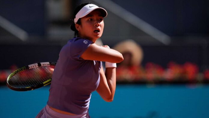 Alex Eala Tennis Match Italian Open