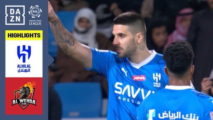 Al Hilal Vs Al Wahda Saudi Pro League