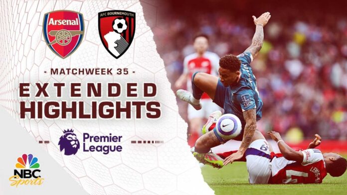 Arsenal Vs Bournemouth Premier League Match Highlights