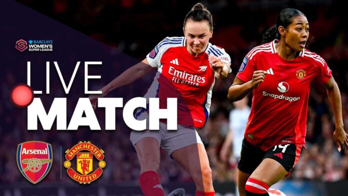 Arsenal Vs Manchester United Women's Super League Match