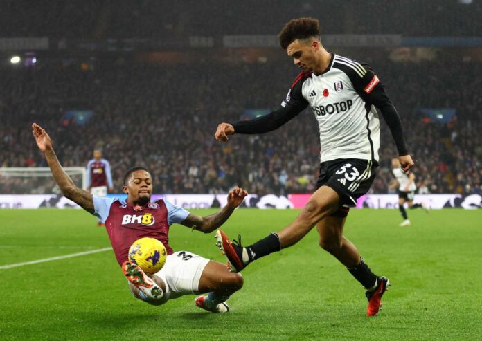 Aston Villa Vs Fulham Football Match