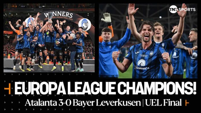 Atalanta Soccer Team Celebration Highlights