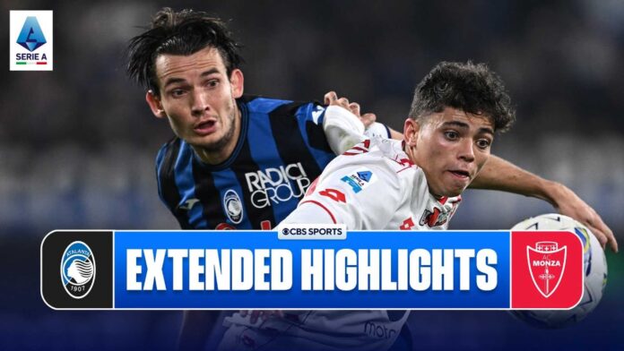 Atalanta Vs Monza Serie A Match Highlights